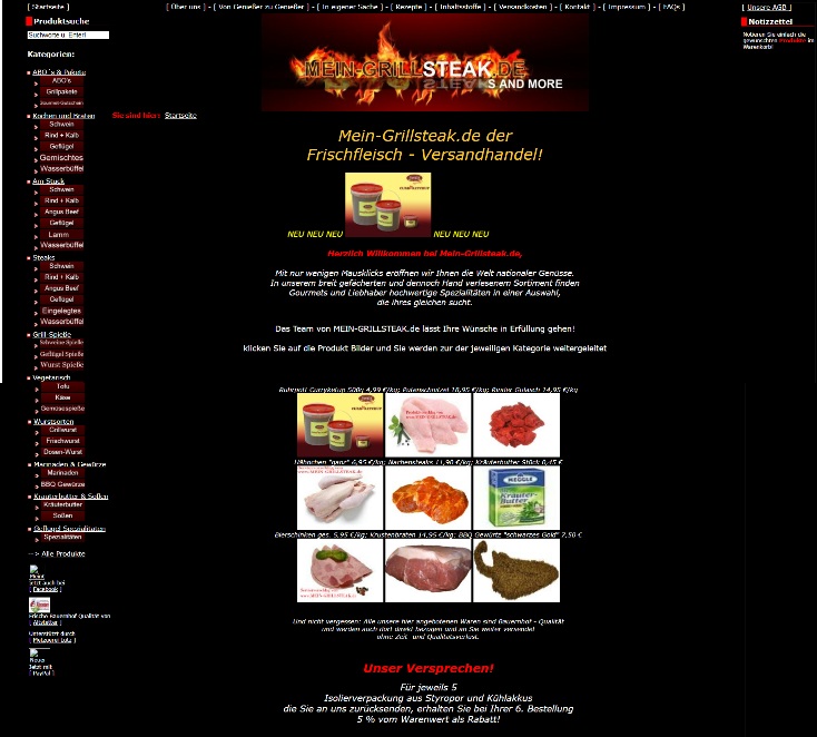 Projekt Mein-Grillsteak.de
